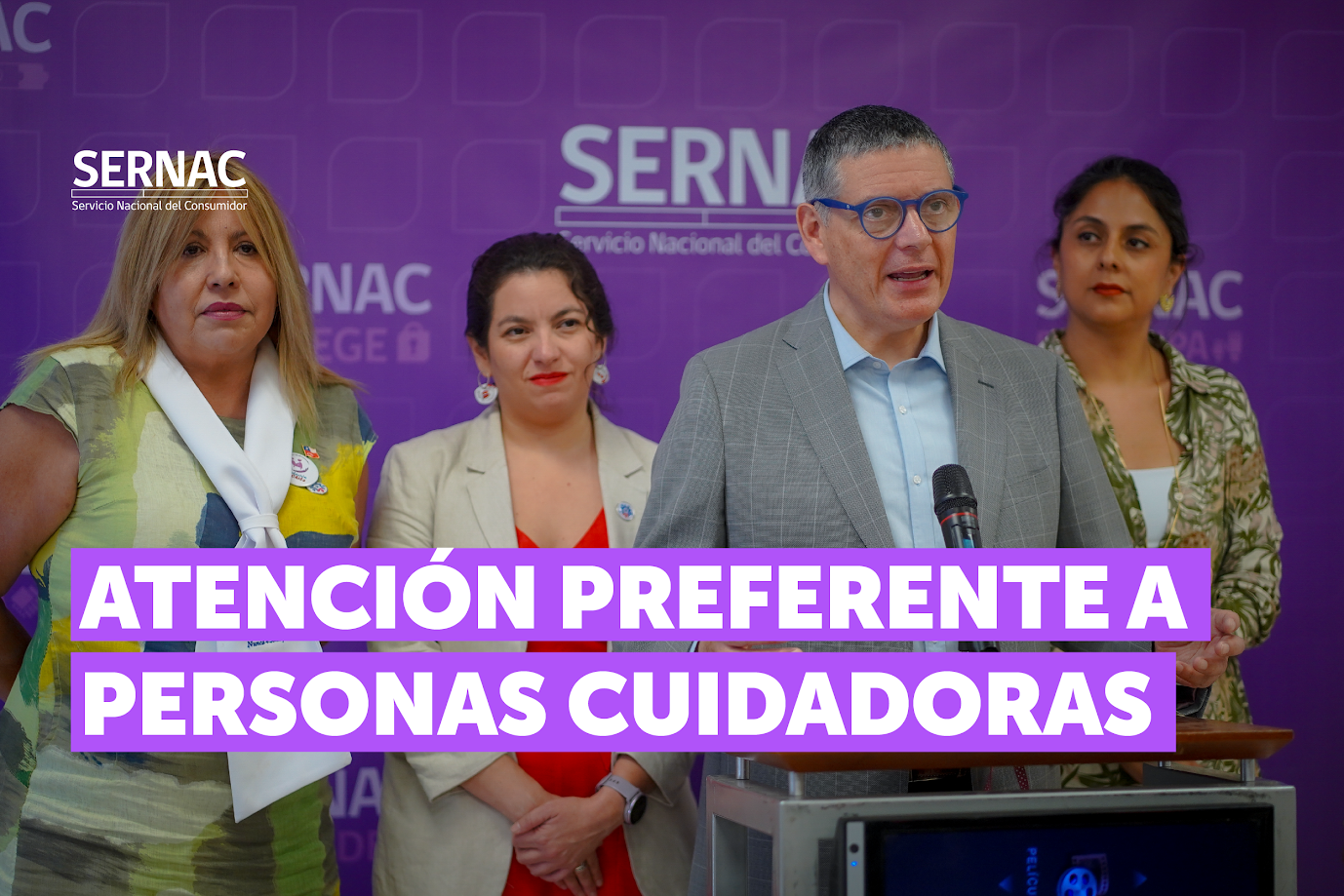 SERNAC SE SUMA A ENTREGAR ATENCIÓN PREFERENTE A CUIDADORAS Y HACE LLAMADO AL SECTOR PRIVADO A SUMARSE EN LA INICIATIVA