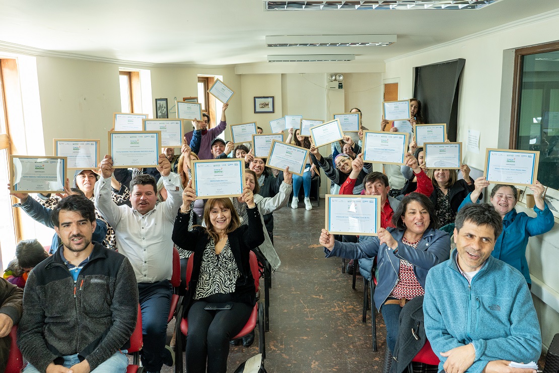 Calbuco celebra el éxito del programa “Crea tu Destino: Emprende en Turismo”