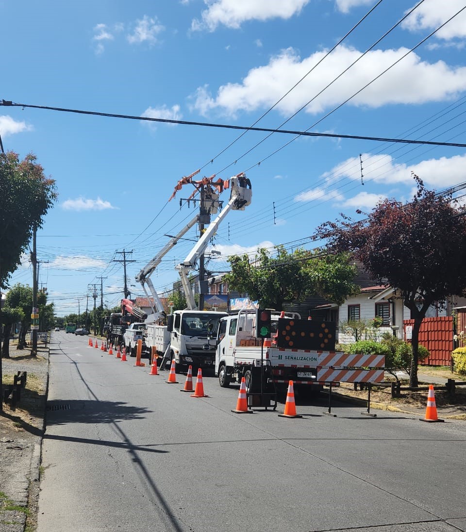 Saesa anuncia trabajos en líneas de distribución de la provincia de Osorno