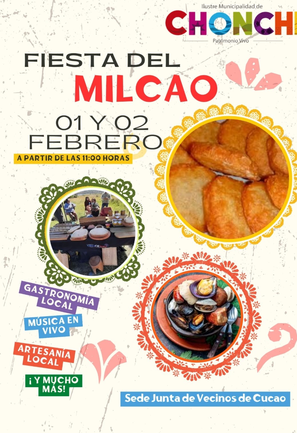 ESTE FIN DE SEMANA SE REALIZARA LA “FIESTA DEL MILCAO” DE CUCAO